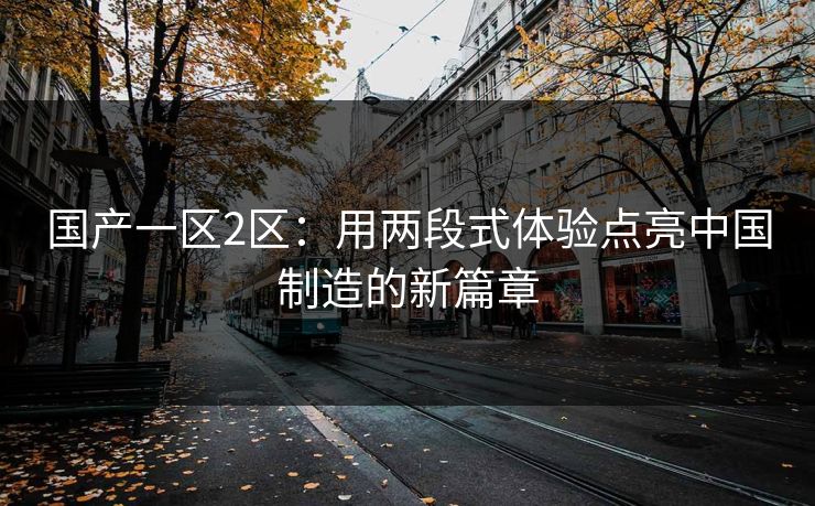 国产一区2区：用两段式体验点亮中国制造的新篇章